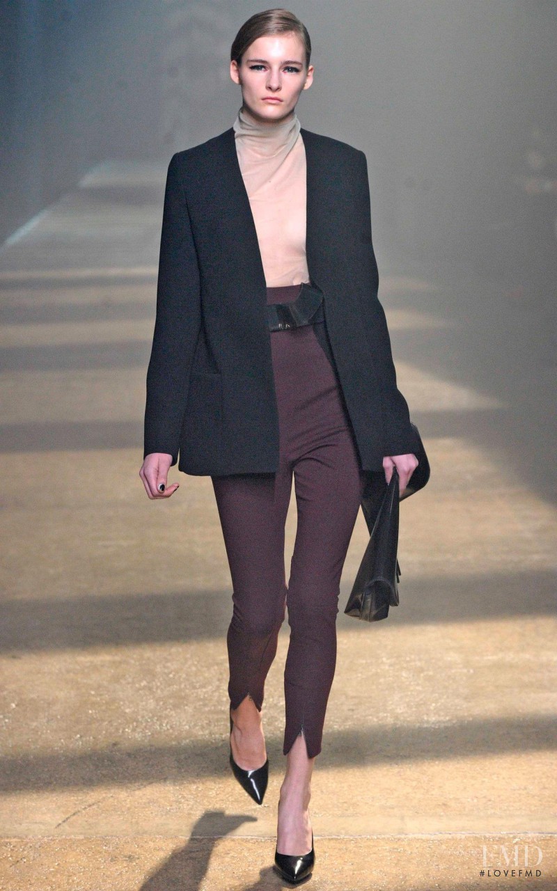 Marine Van Outryve featured in  the 3.1 Phillip Lim fashion show for Autumn/Winter 2012