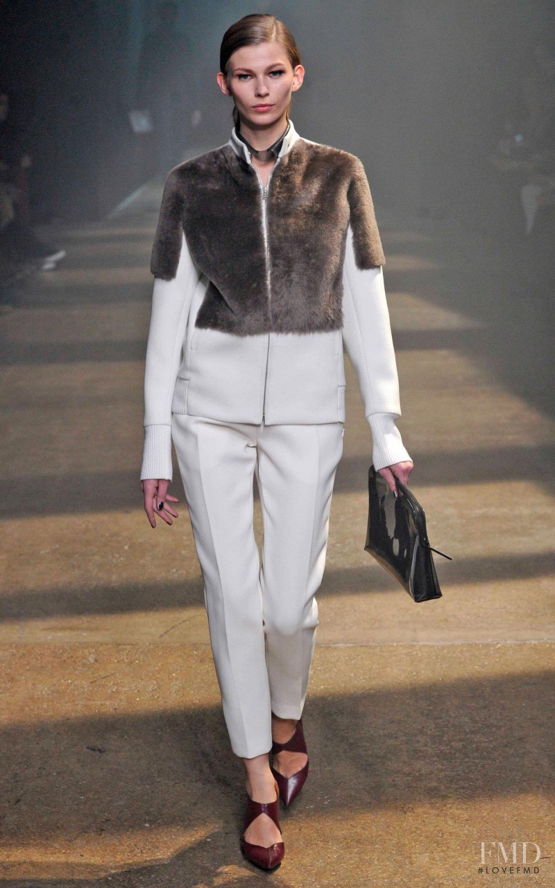 Monika Sawicka featured in  the 3.1 Phillip Lim fashion show for Autumn/Winter 2012