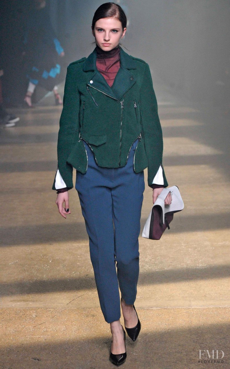 Appoline Rozhdestvenska featured in  the 3.1 Phillip Lim fashion show for Autumn/Winter 2012