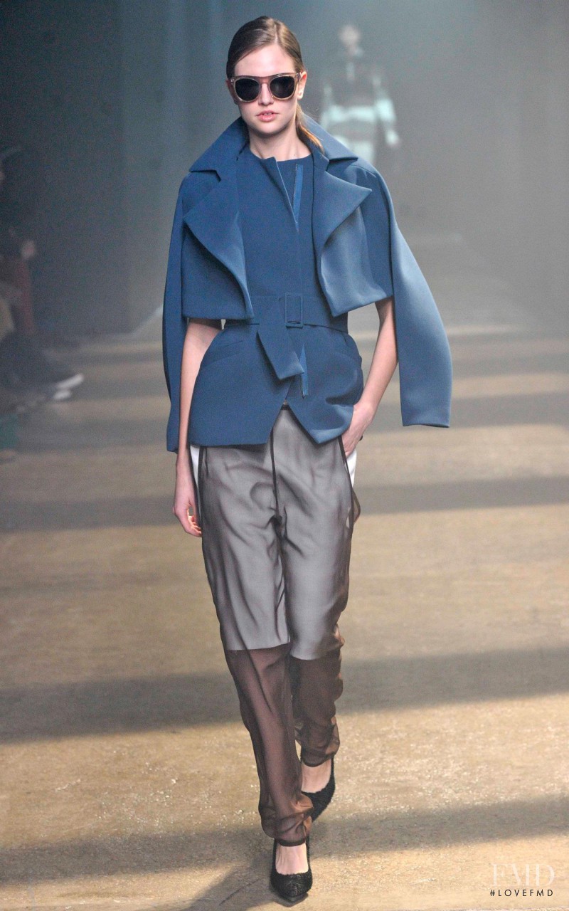 Alina Ilie featured in  the 3.1 Phillip Lim fashion show for Autumn/Winter 2012