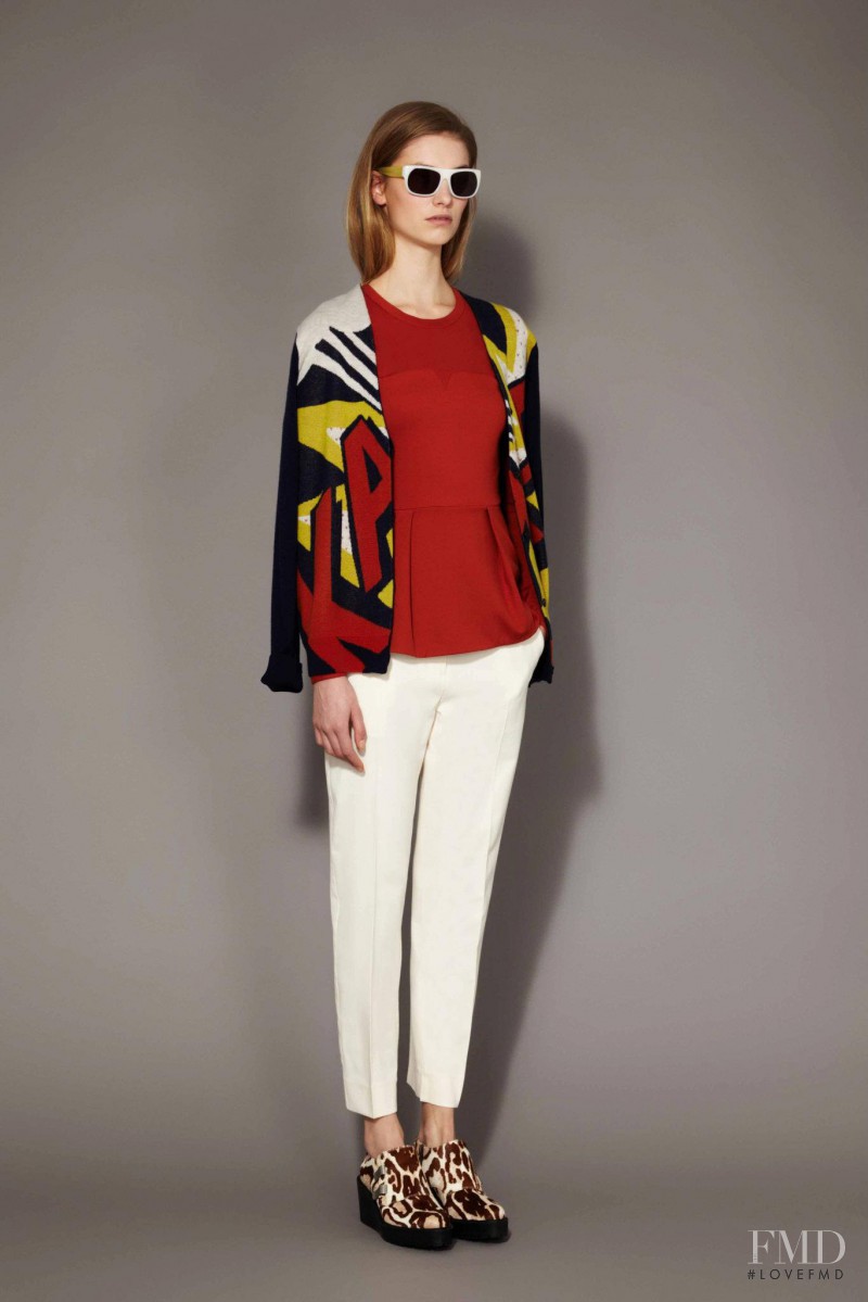 Iris van Berne featured in  the 3.1 Phillip Lim fashion show for Pre-Fall 2012