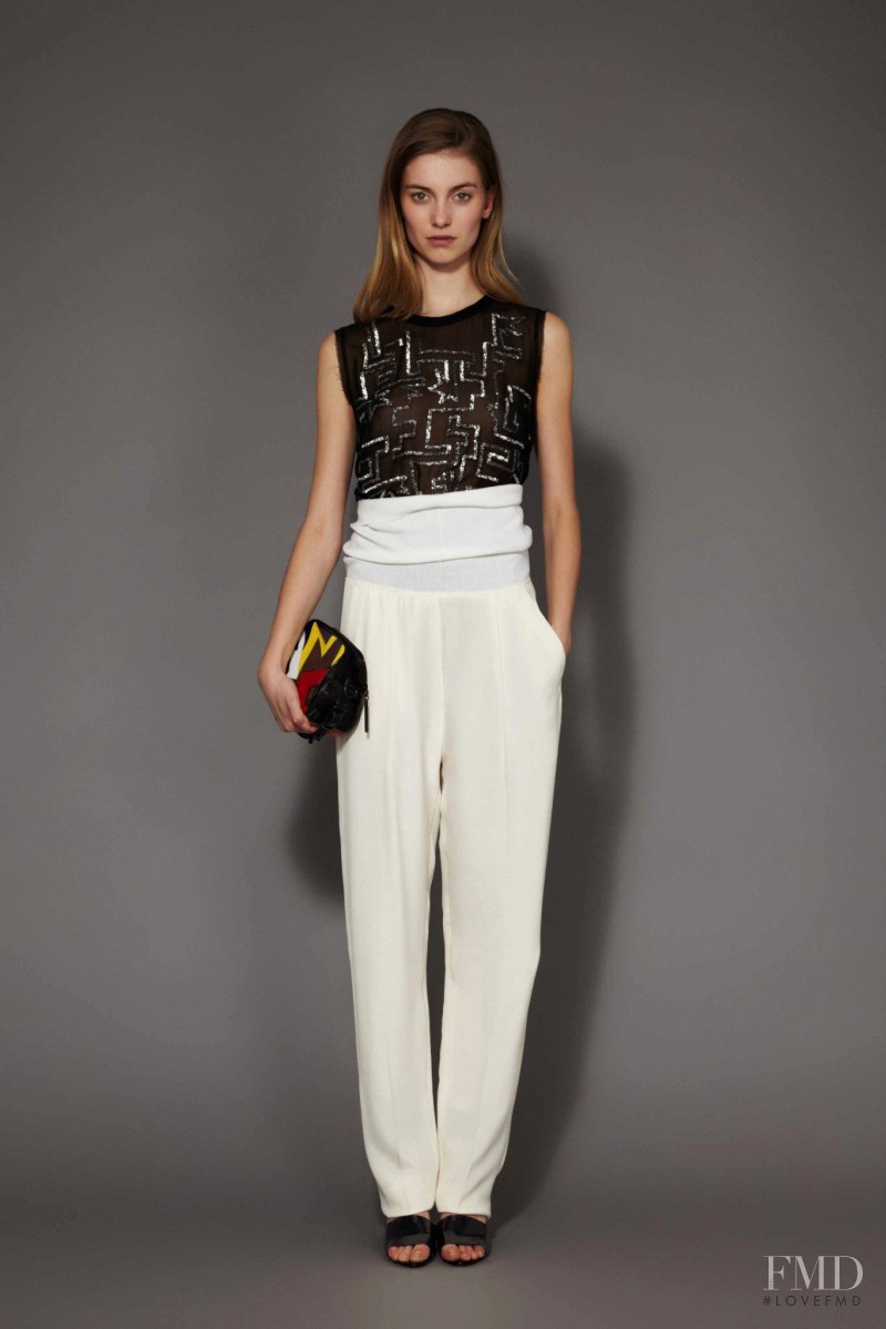 Iris van Berne featured in  the 3.1 Phillip Lim fashion show for Pre-Fall 2012