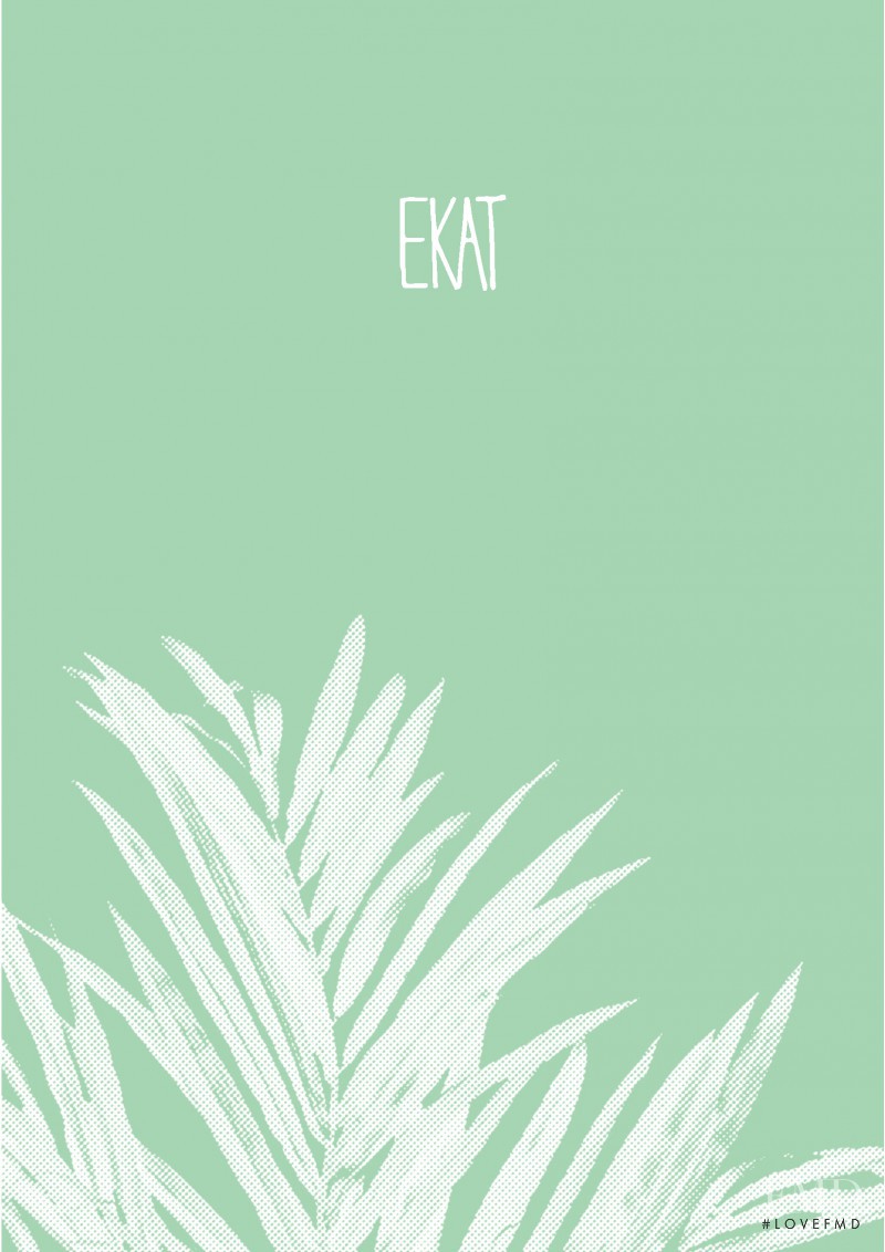 Ekat Suits lookbook for Spring/Summer 2016