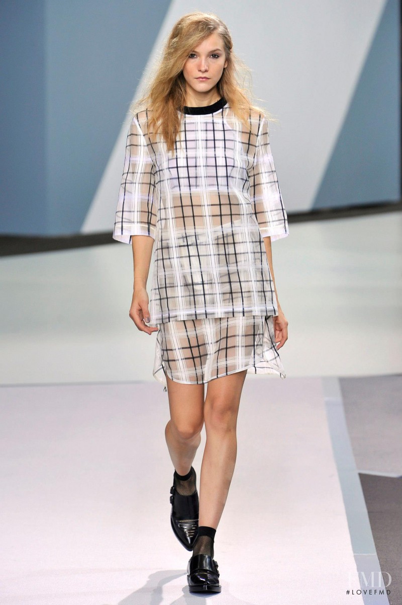 Dorothea Barth Jorgensen featured in  the 3.1 Phillip Lim fashion show for Spring/Summer 2013