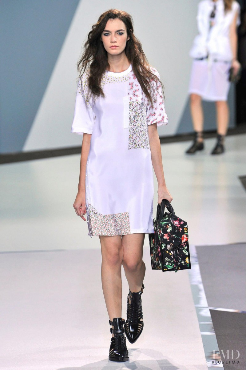 Patrycja Gardygajlo featured in  the 3.1 Phillip Lim fashion show for Spring/Summer 2013