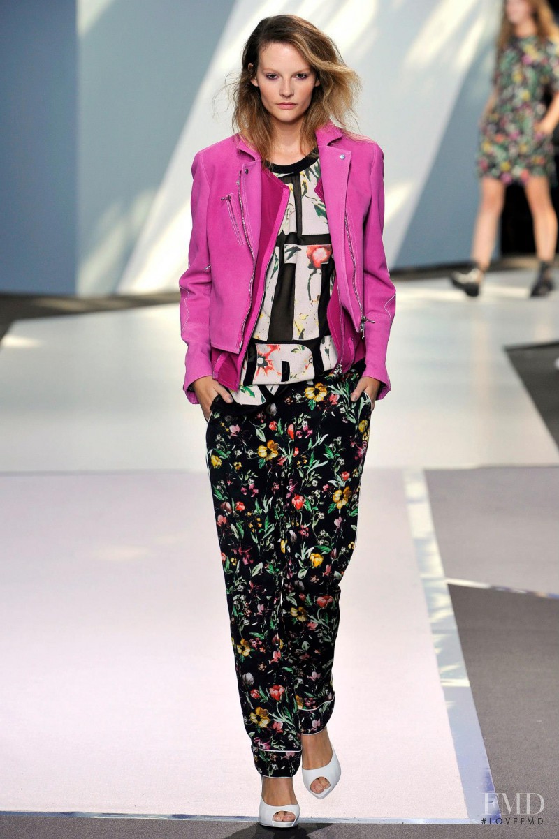 Sara Blomqvist featured in  the 3.1 Phillip Lim fashion show for Spring/Summer 2013