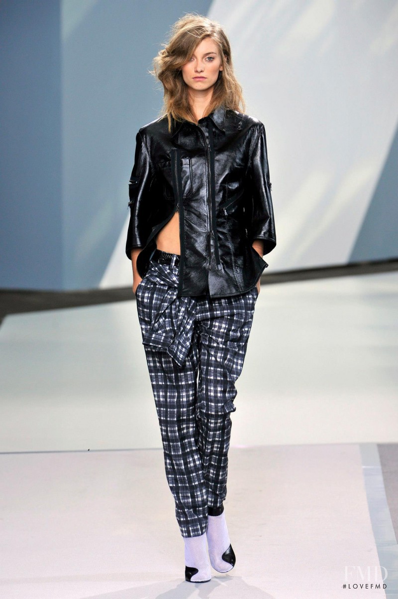 Iris van Berne featured in  the 3.1 Phillip Lim fashion show for Spring/Summer 2013