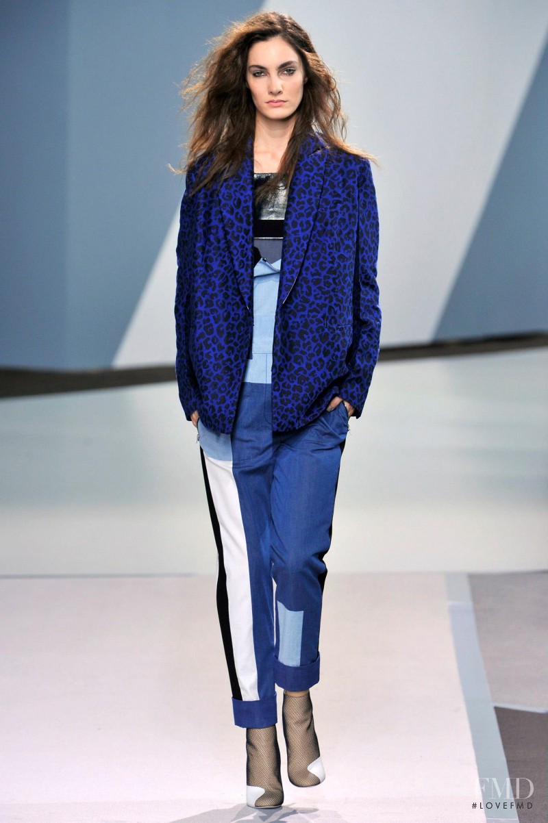 Mariana Coldebella featured in  the 3.1 Phillip Lim fashion show for Spring/Summer 2013
