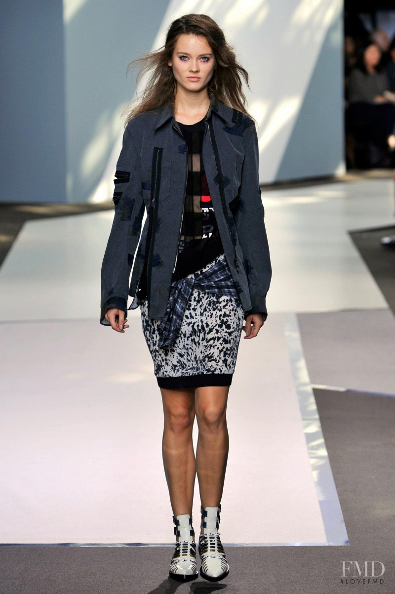 Monika Jagaciak featured in  the 3.1 Phillip Lim fashion show for Spring/Summer 2013