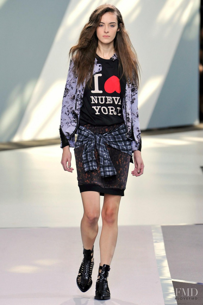 Allaire Heisig featured in  the 3.1 Phillip Lim fashion show for Spring/Summer 2013