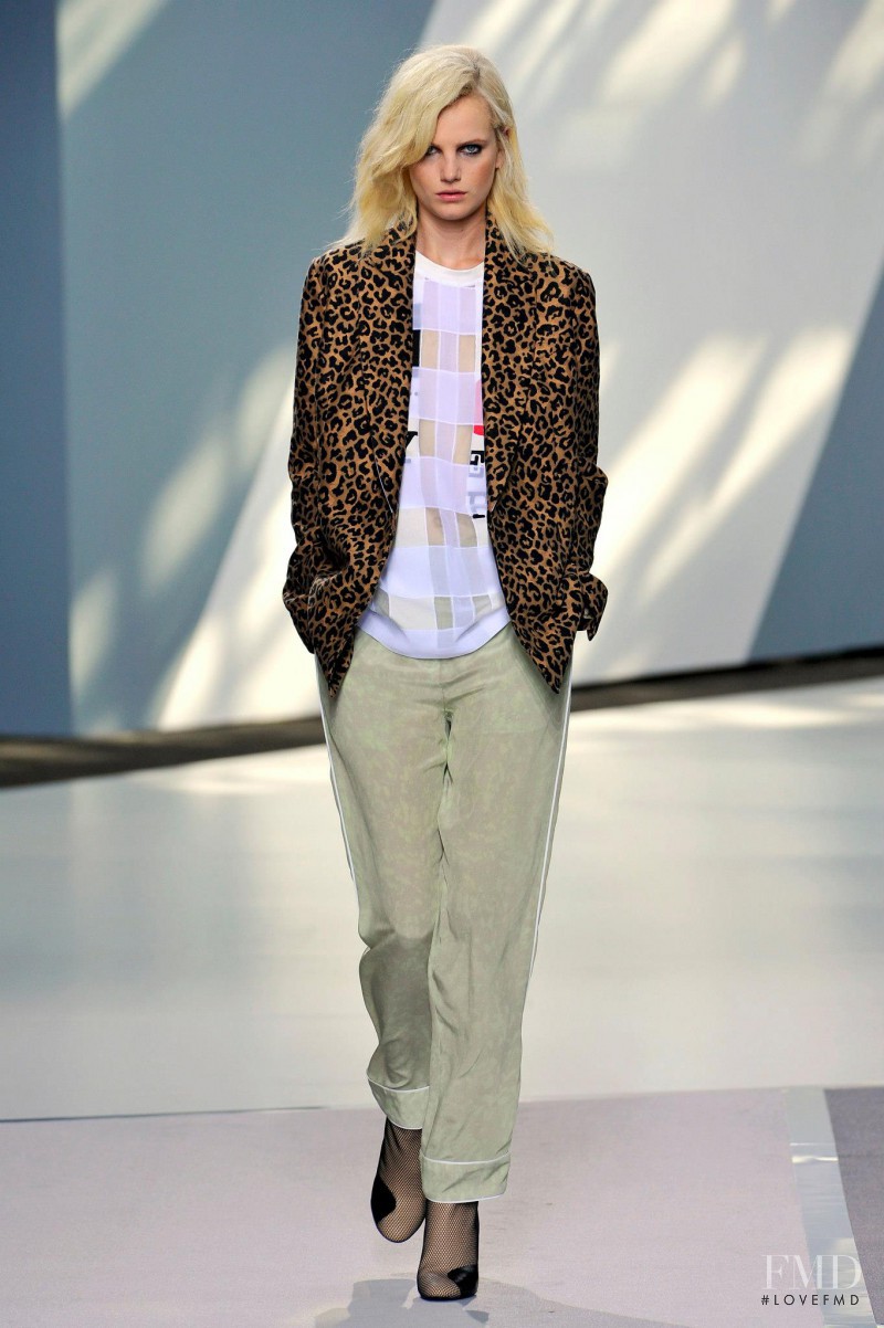 Anmari Botha featured in  the 3.1 Phillip Lim fashion show for Spring/Summer 2013