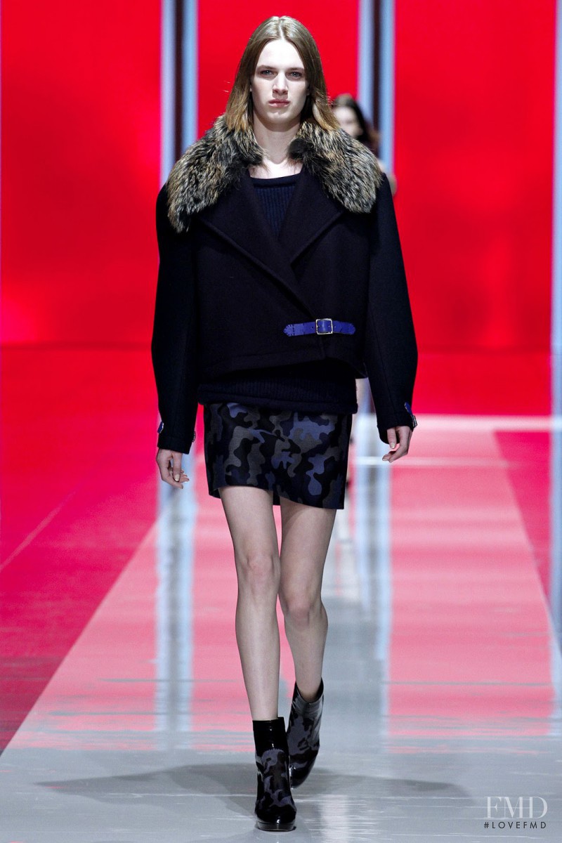 Ashleigh Good featured in  the Christopher Kane fashion show for Autumn/Winter 2013