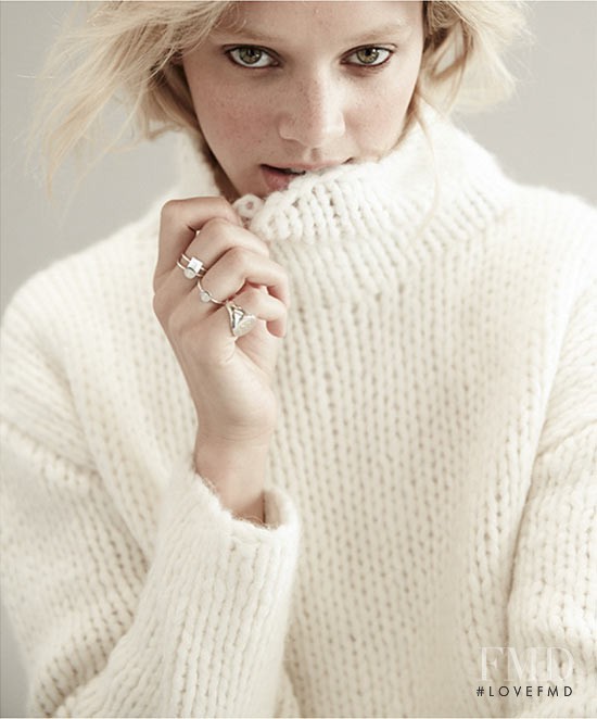 Leila Goldkuhl featured in  the goop catalogue for Autumn/Winter 2014