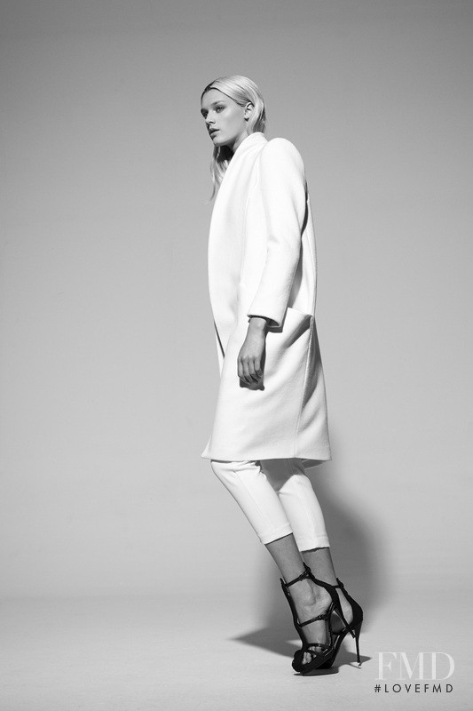 Leila Goldkuhl featured in  the Jamie Ashkar advertisement for Autumn/Winter 2014