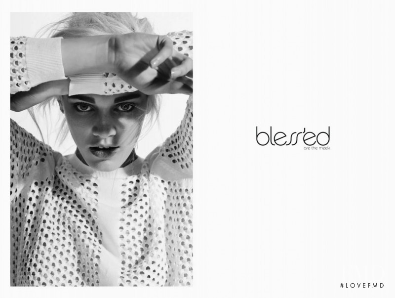 Leila Goldkuhl featured in  the Bless\'ed Are The Meek lookbook for Spring/Summer 2013