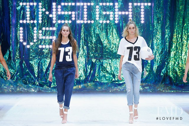 Lauren Feenstra featured in  the General Pants fashion show for Autumn/Winter 2014