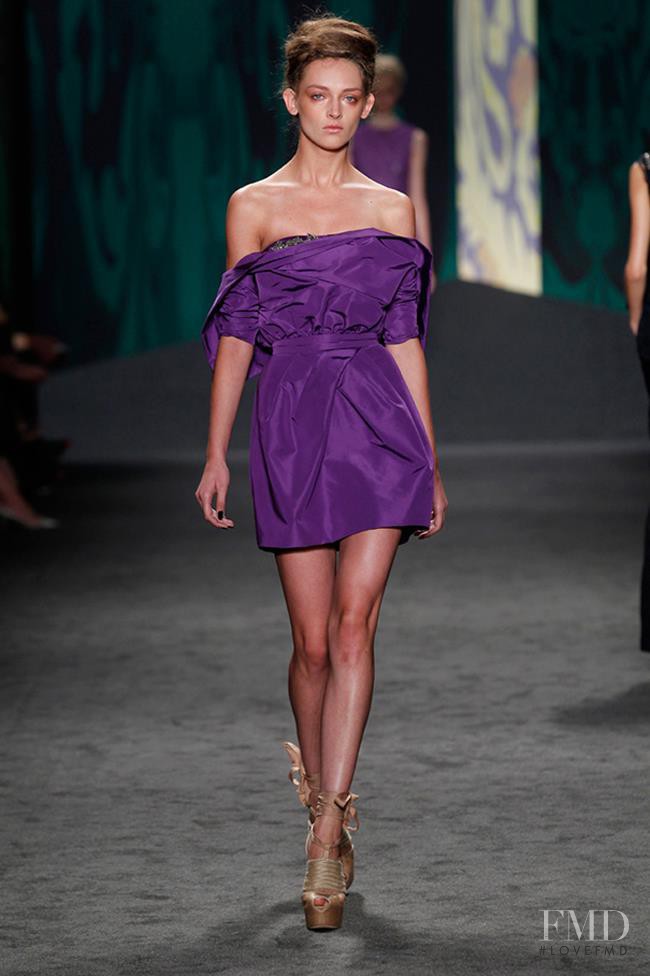 Daga Ziober featured in  the Vera Wang fashion show for Spring/Summer 2013