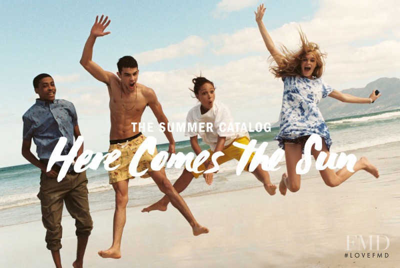 Leila Goldkuhl featured in  the Urban Outfitters catalogue for Summer 2013