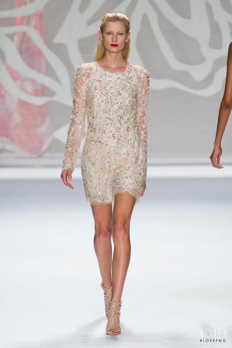 Monique Lhuillier fashion show for Spring/Summer 2014