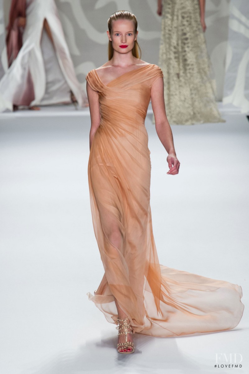 Monique Lhuillier fashion show for Spring/Summer 2014