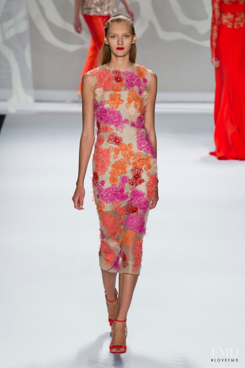 Monique Lhuillier fashion show for Spring/Summer 2014