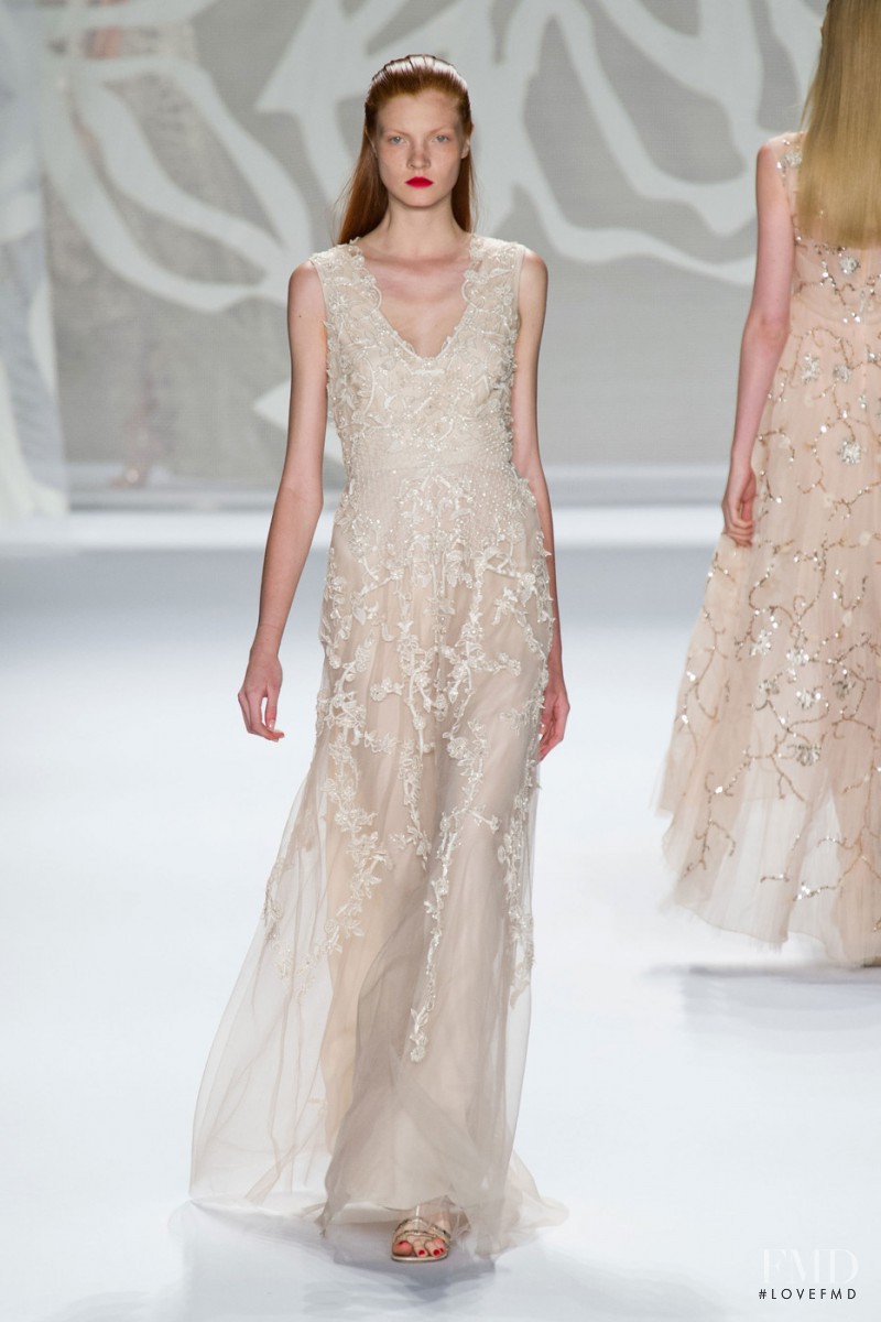 Monique Lhuillier fashion show for Spring/Summer 2014