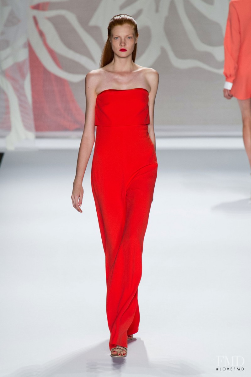 Monique Lhuillier fashion show for Spring/Summer 2014