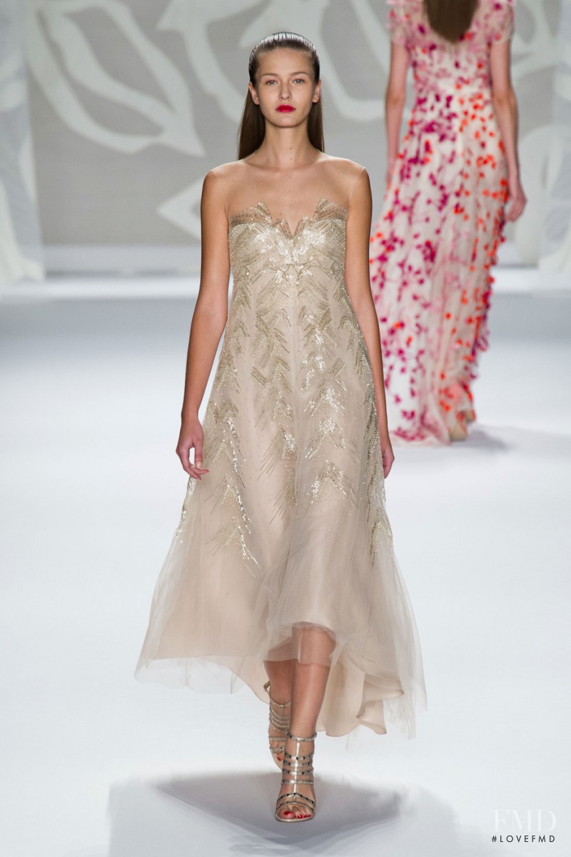 Monique Lhuillier fashion show for Spring/Summer 2014