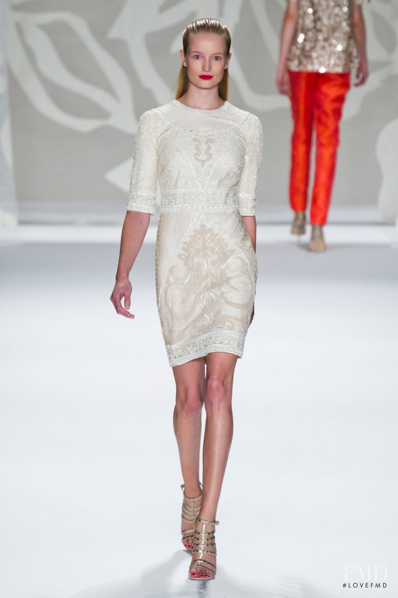 Monique Lhuillier fashion show for Spring/Summer 2014