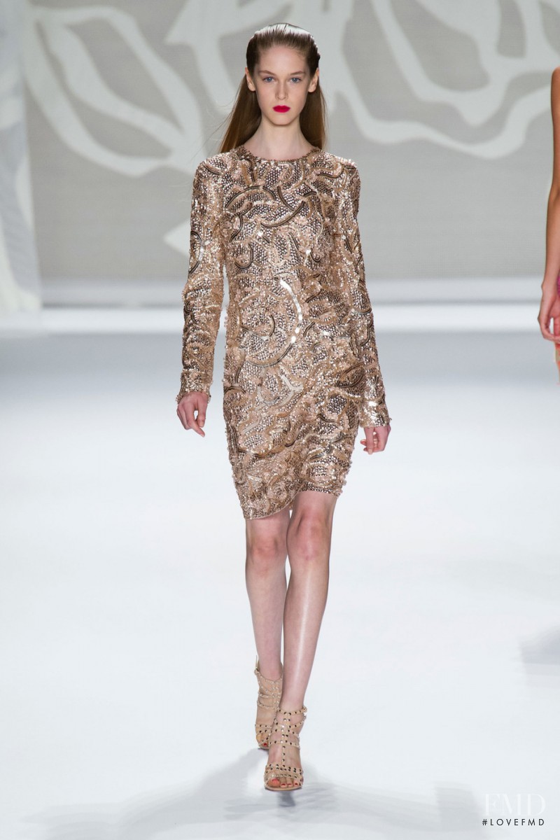 Monique Lhuillier fashion show for Spring/Summer 2014