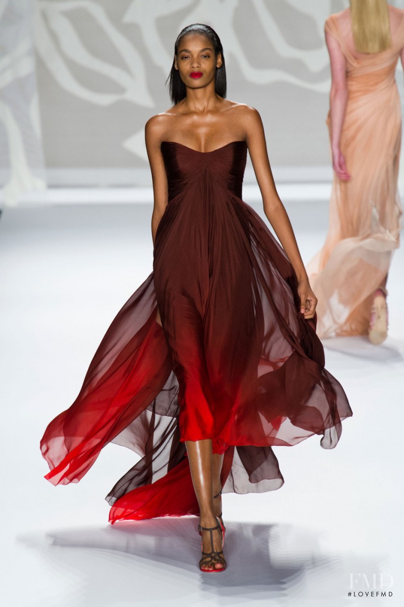 Monique Lhuillier fashion show for Spring/Summer 2014