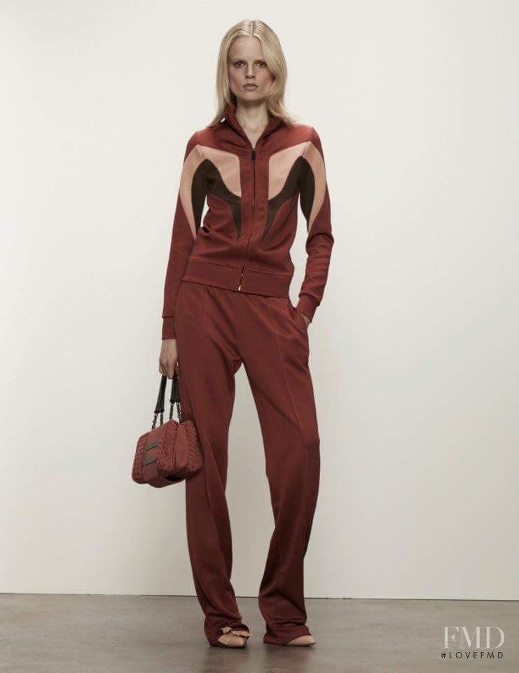 Hanne Gaby Odiele featured in  the Bottega Veneta lookbook for Cruise 2012