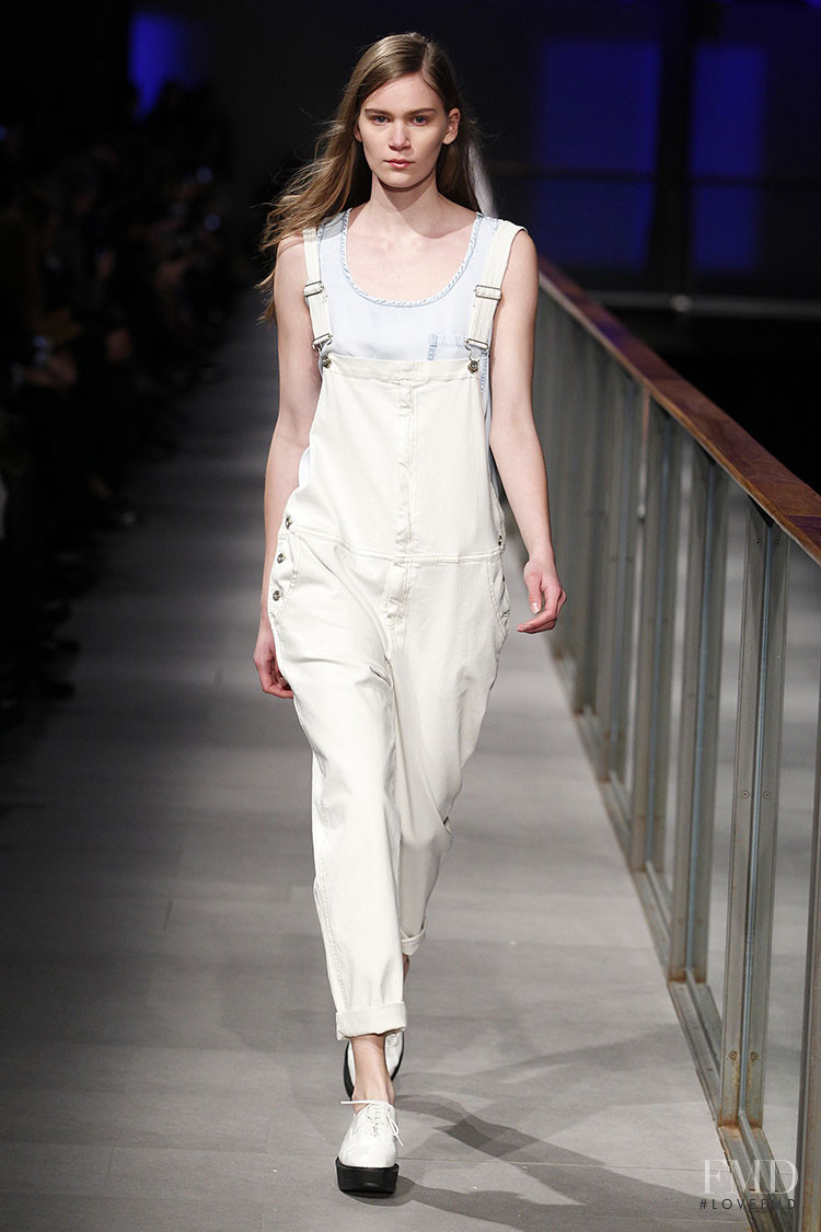 Nele Kenzler featured in  the Mango fashion show for Autumn/Winter 2014