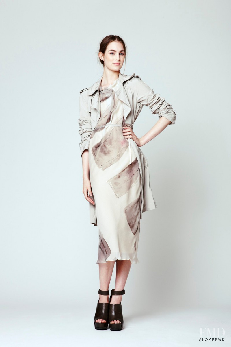 Laura Love featured in  the Vera Wang fashion show for Resort 2012
