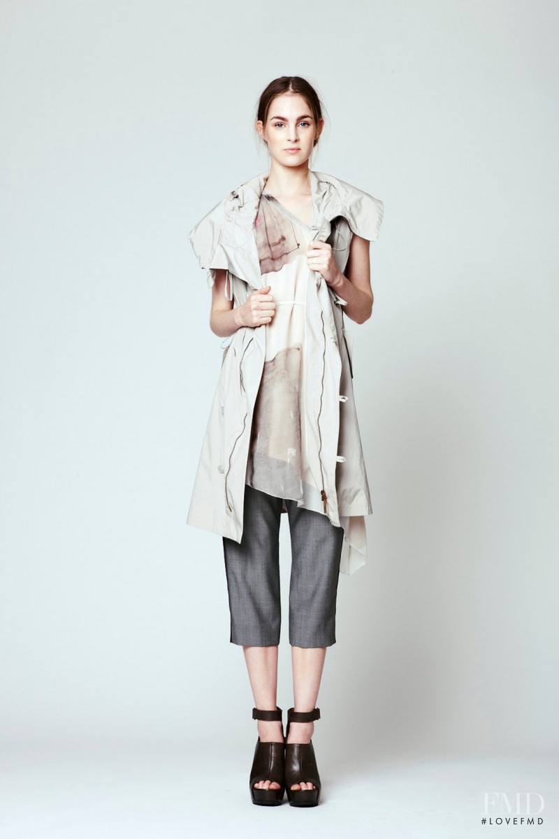 Laura Love featured in  the Vera Wang fashion show for Resort 2012