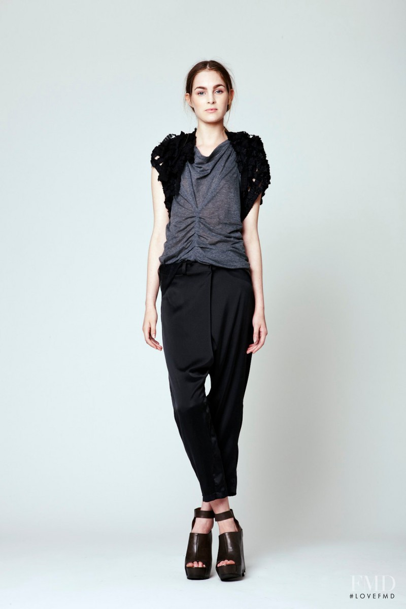 Laura Love featured in  the Vera Wang fashion show for Resort 2012