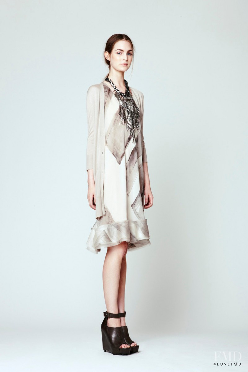 Laura Love featured in  the Vera Wang fashion show for Resort 2012