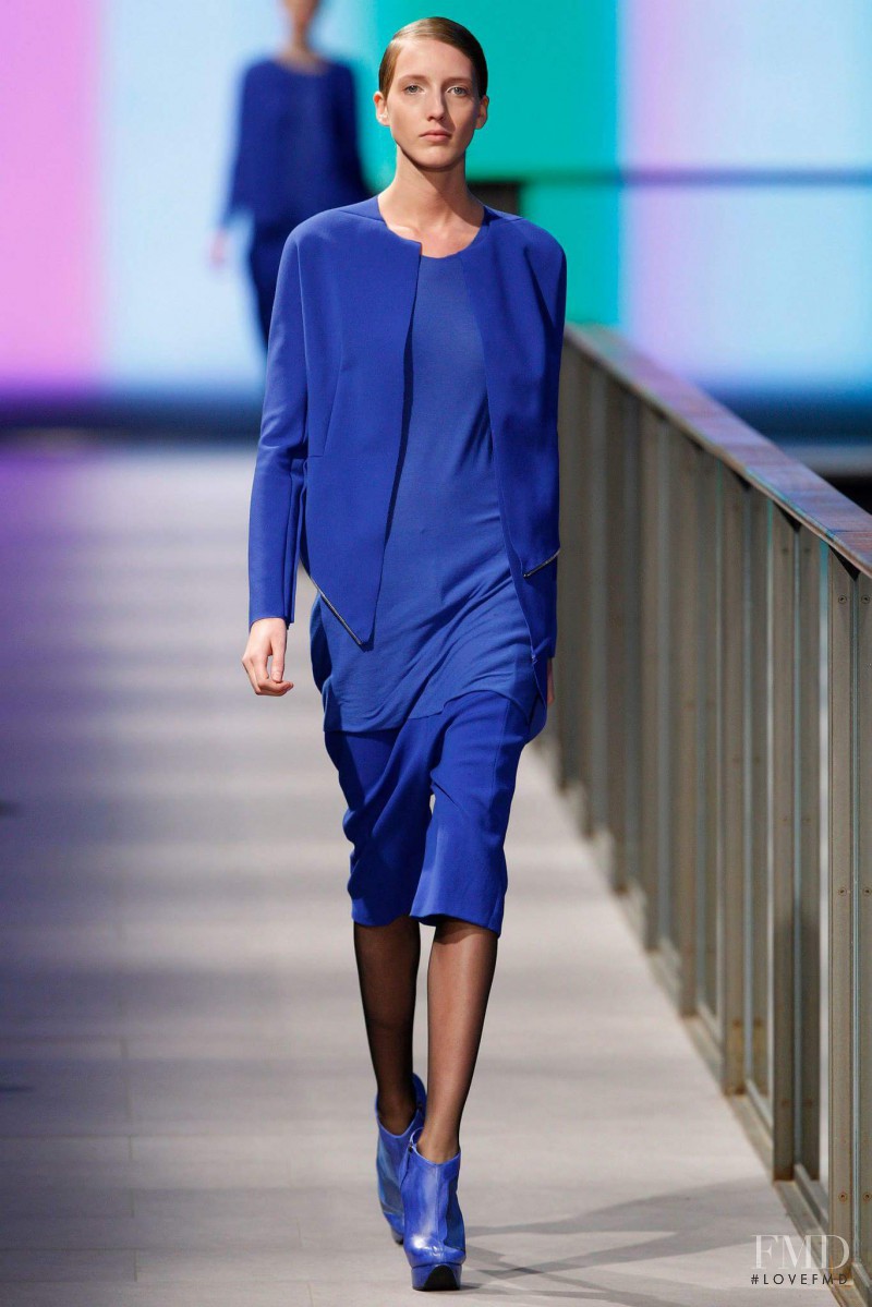 Iris Egbers featured in  the Martinez Lierah fashion show for Autumn/Winter 2014