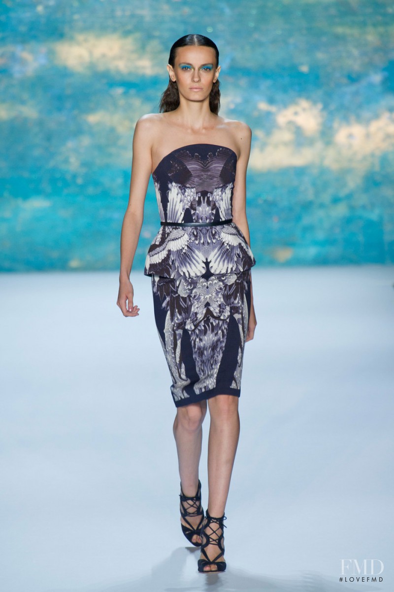 Monique Lhuillier fashion show for Spring/Summer 2013
