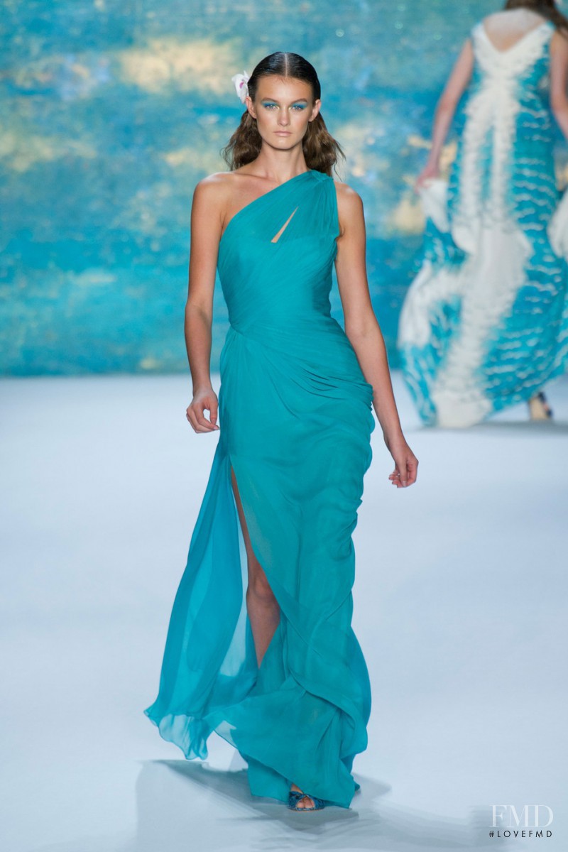 Monique Lhuillier fashion show for Spring/Summer 2013