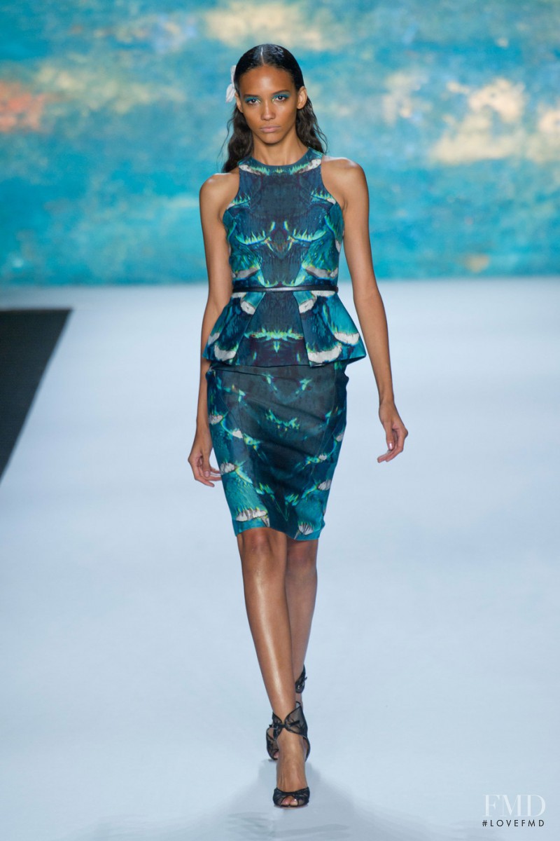 Monique Lhuillier fashion show for Spring/Summer 2013