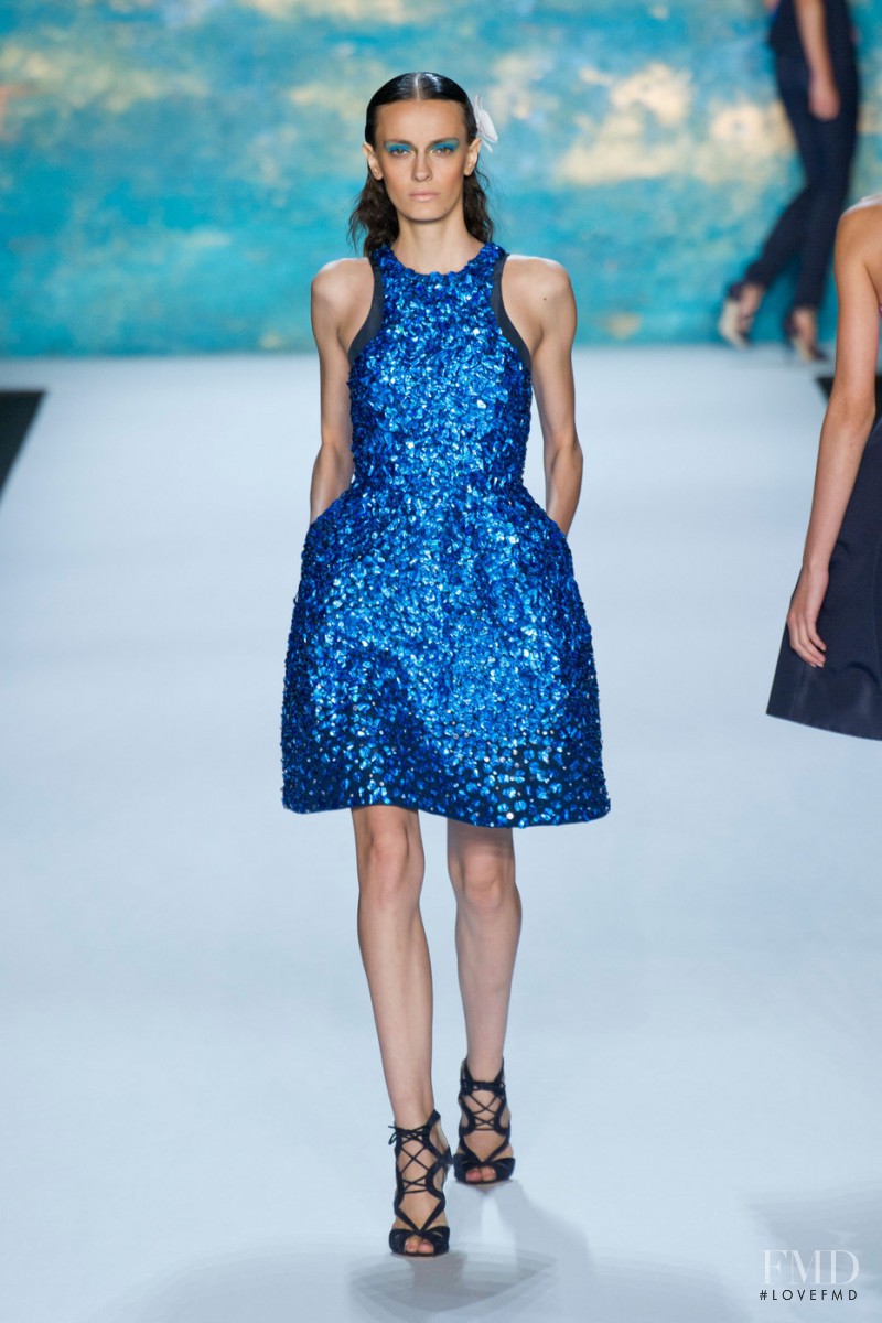 Monique Lhuillier fashion show for Spring/Summer 2013