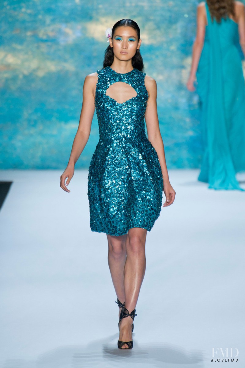 Monique Lhuillier fashion show for Spring/Summer 2013