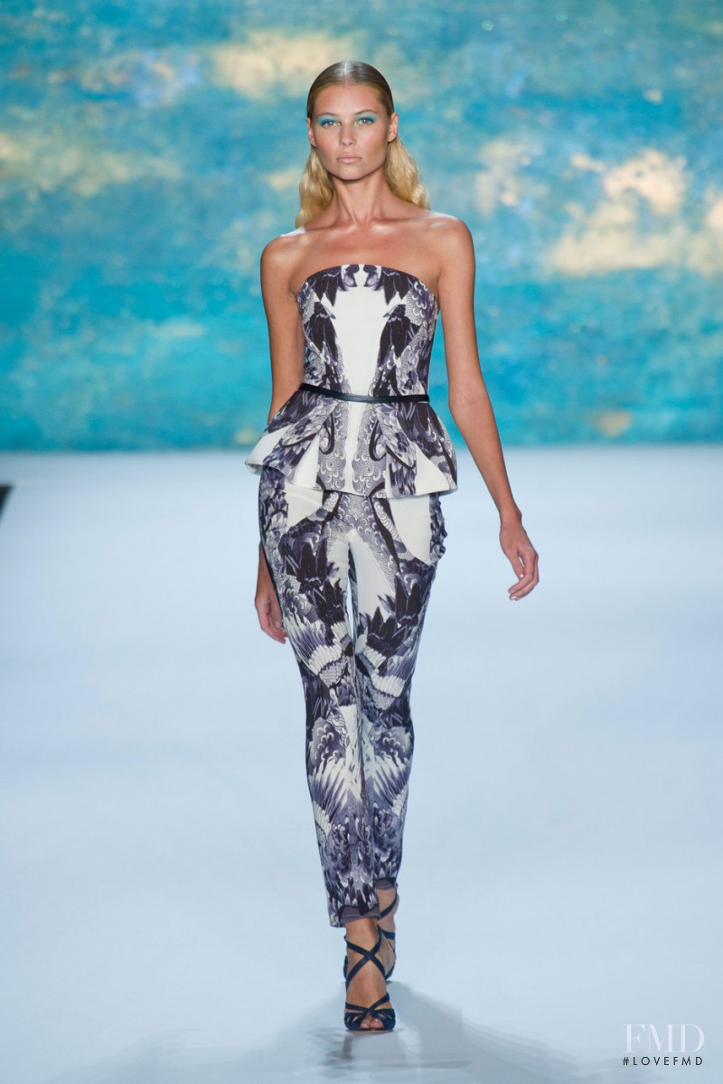 Monique Lhuillier fashion show for Spring/Summer 2013