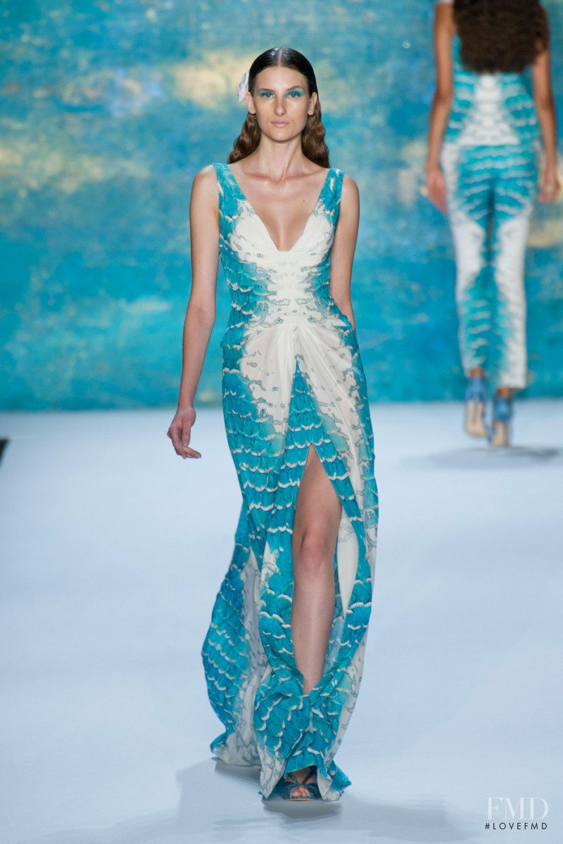 Monique Lhuillier fashion show for Spring/Summer 2013