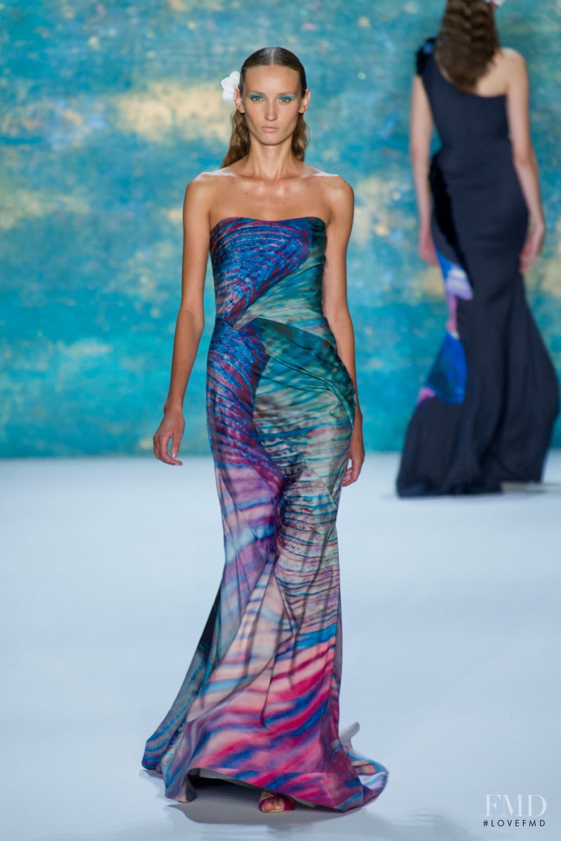 Monique Lhuillier fashion show for Spring/Summer 2013