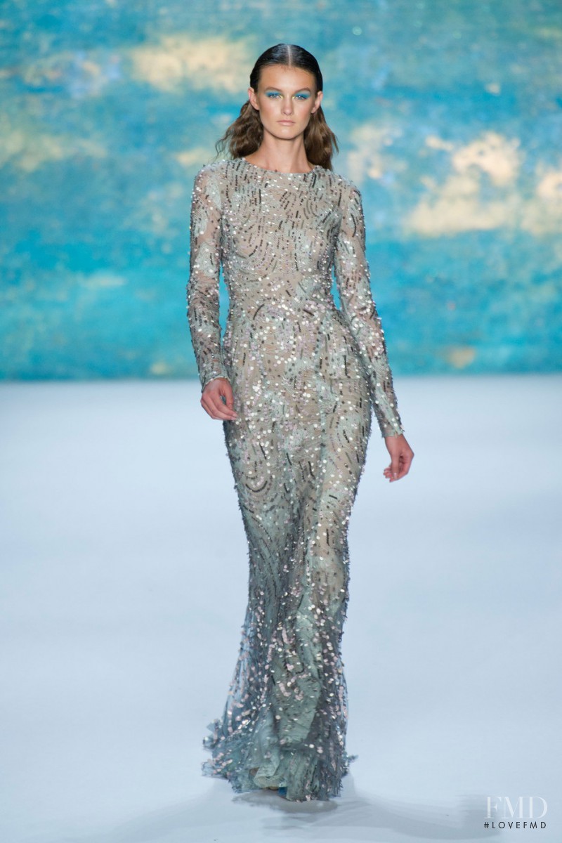 Monique Lhuillier fashion show for Spring/Summer 2013