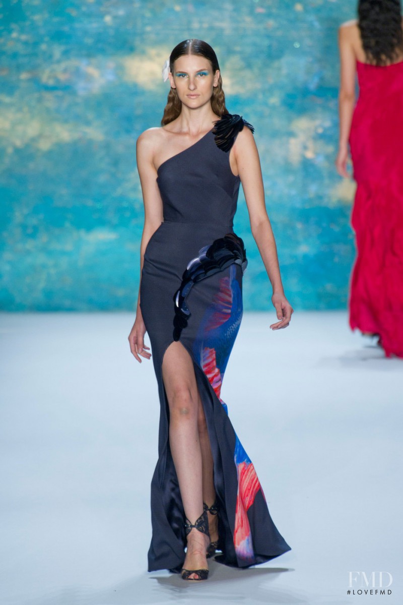 Monique Lhuillier fashion show for Spring/Summer 2013