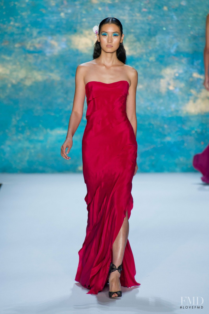 Monique Lhuillier fashion show for Spring/Summer 2013