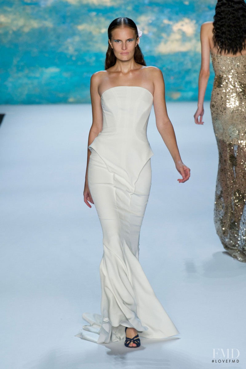 Monique Lhuillier fashion show for Spring/Summer 2013